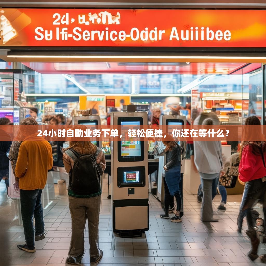 24小时自助业务下单，轻松便捷，你还在等什么？