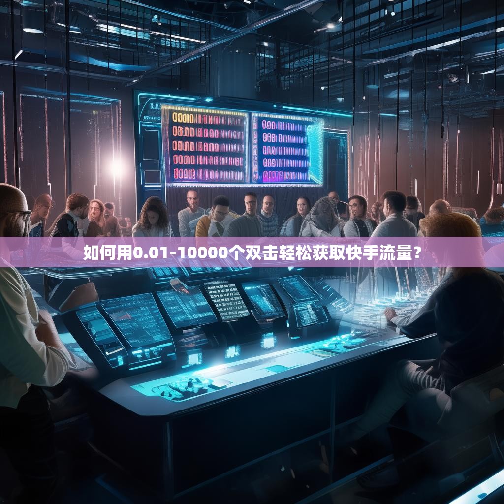 如何用0.01-10000个双击轻松获取快手流量？