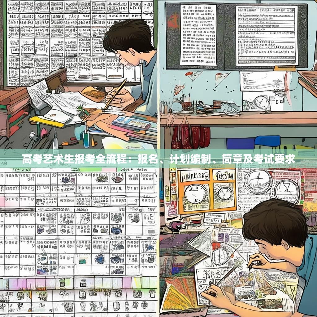 高考艺术生报考全流程：报名、计划编制、简章及考试要求