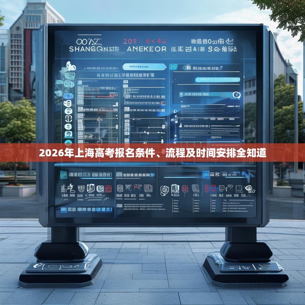 2026年上海高考报名条件、流程及时间安排全知道