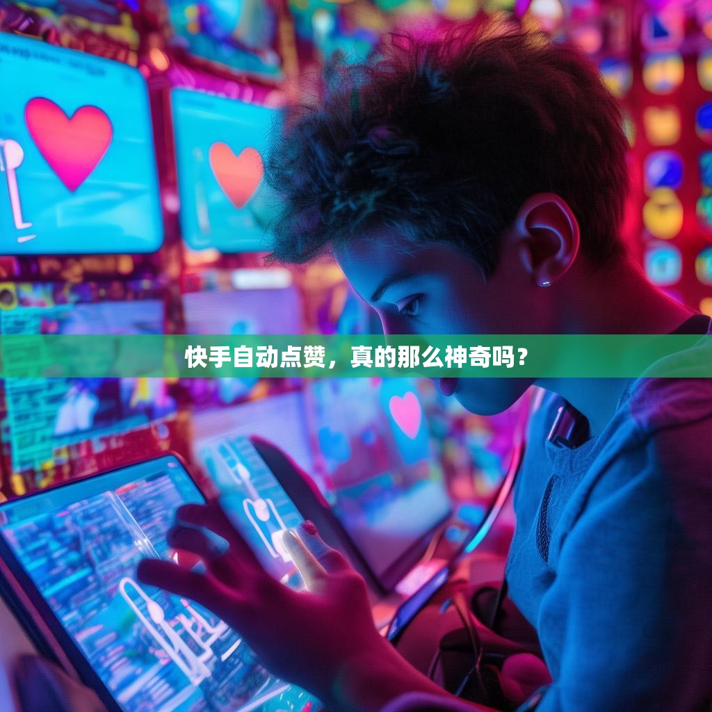 快手自动点赞，真的那么神奇吗？