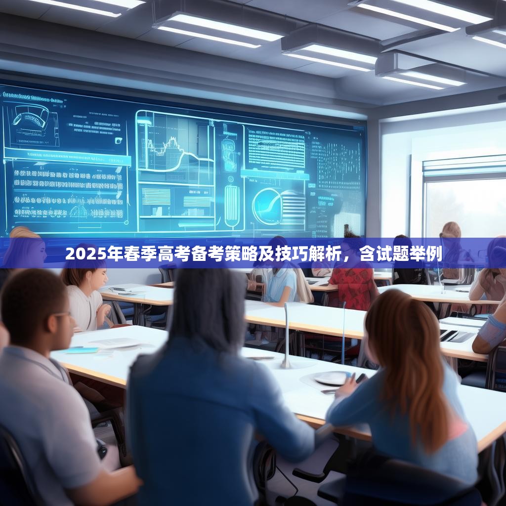 2025年春季高考备考策略及技巧解析，含试题举例