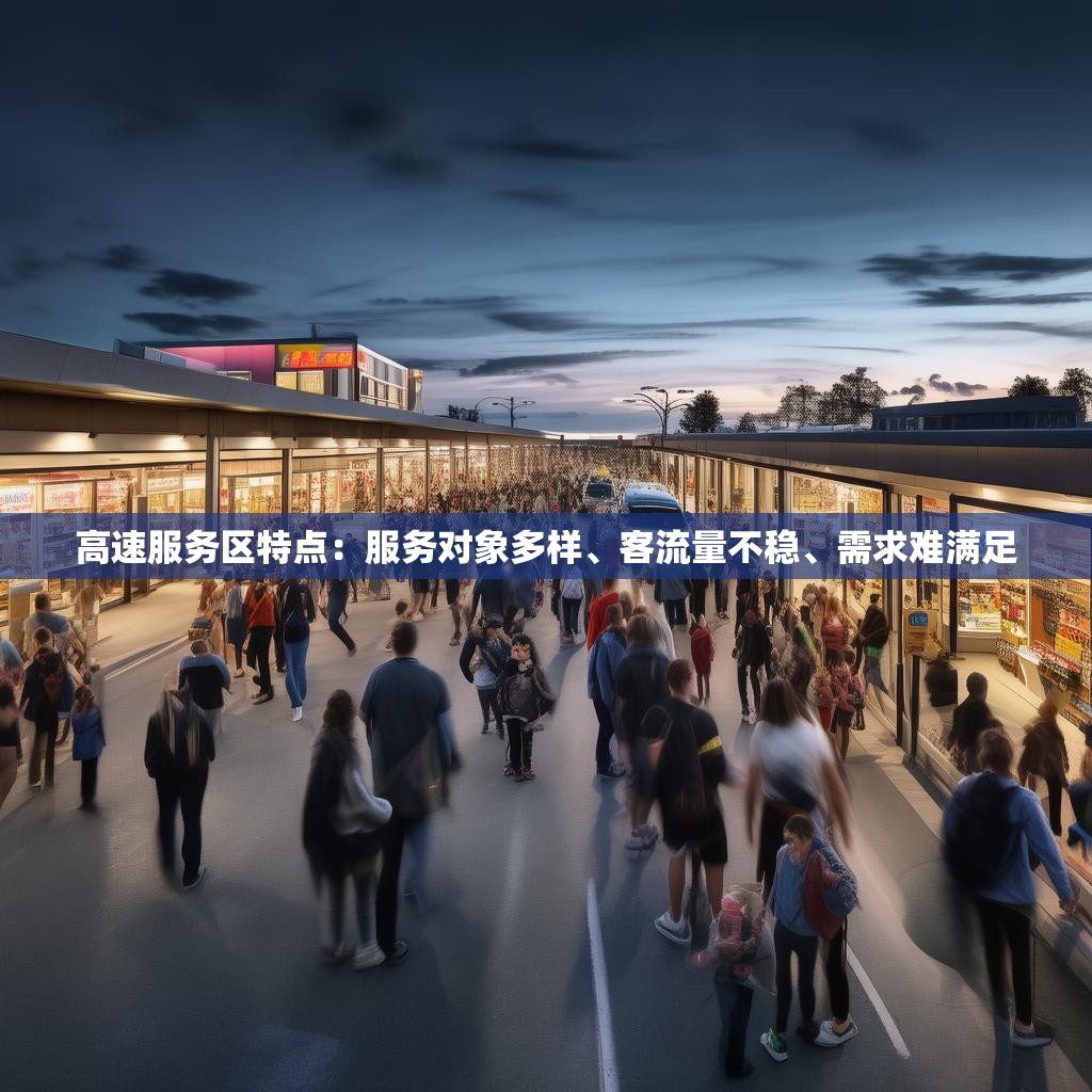 高速服务区特点：服务对象多样、客流量不稳、需求难满足