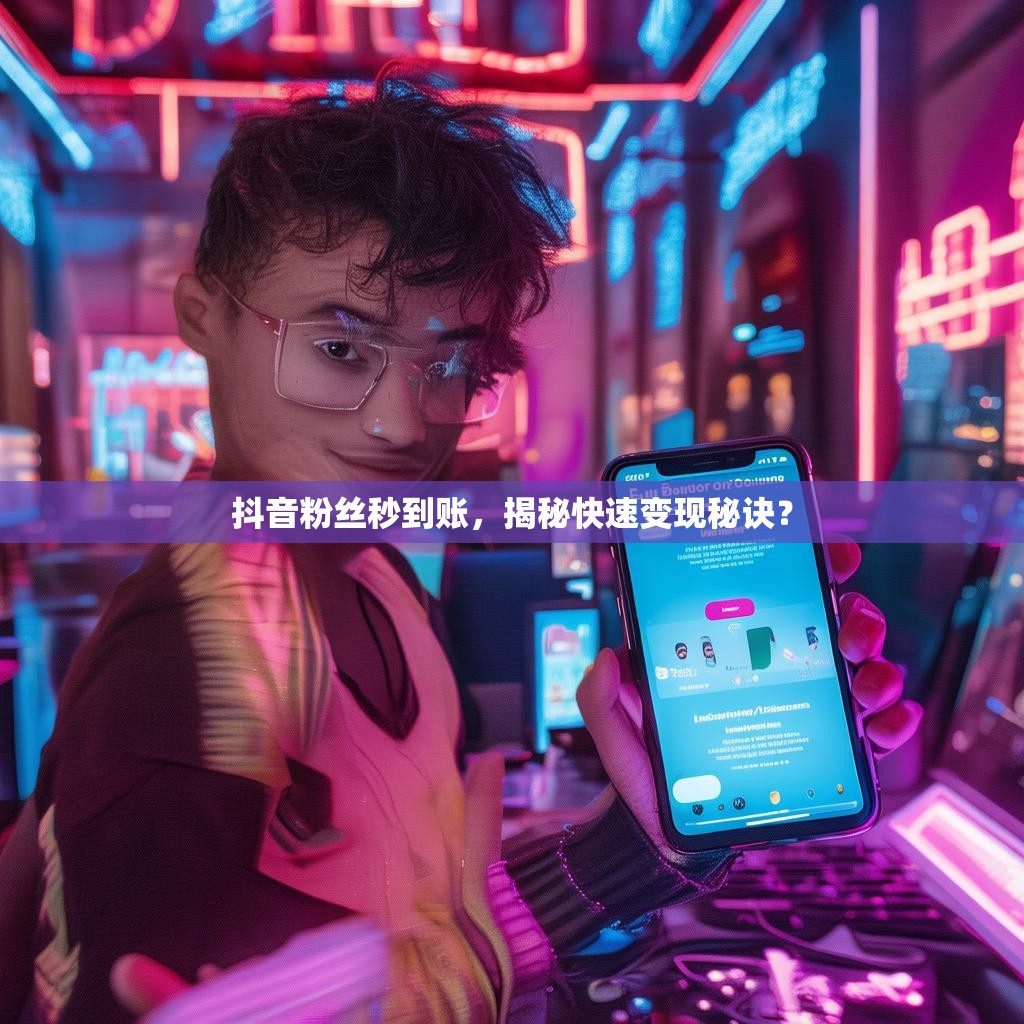 抖音粉丝秒到账，揭秘快速变现秘诀？