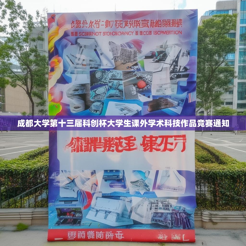 成都大学第十三届科创杯大学生课外学术科技作品竞赛通知