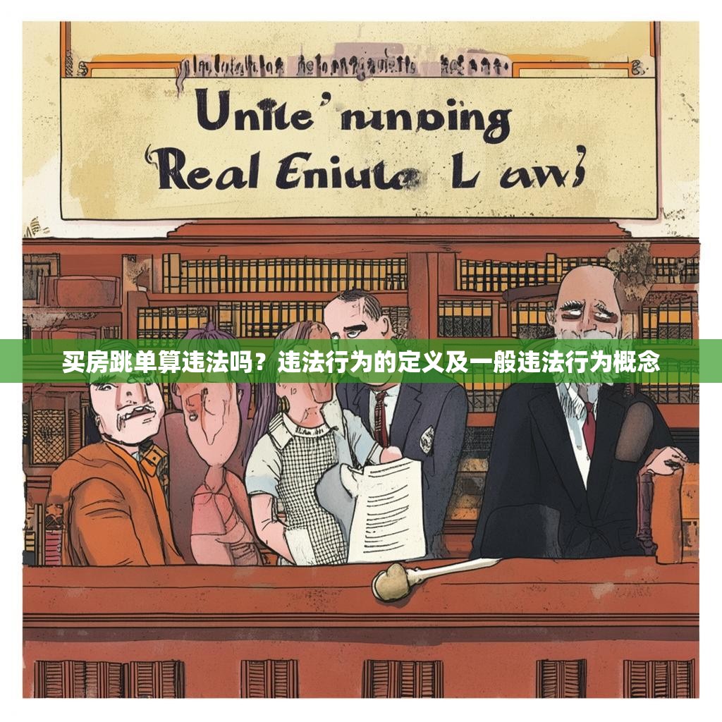 买房跳单算违法吗？违法行为的定义及一般违法行为概念