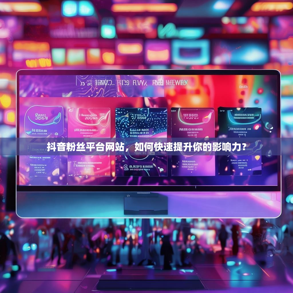 抖音粉丝平台网站，如何快速提升你的影响力？