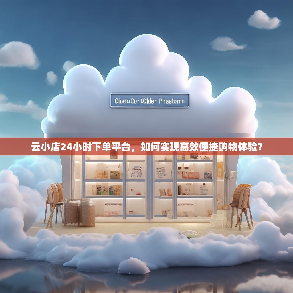 云小店24小时下单平台，如何实现高效便捷购物体验？