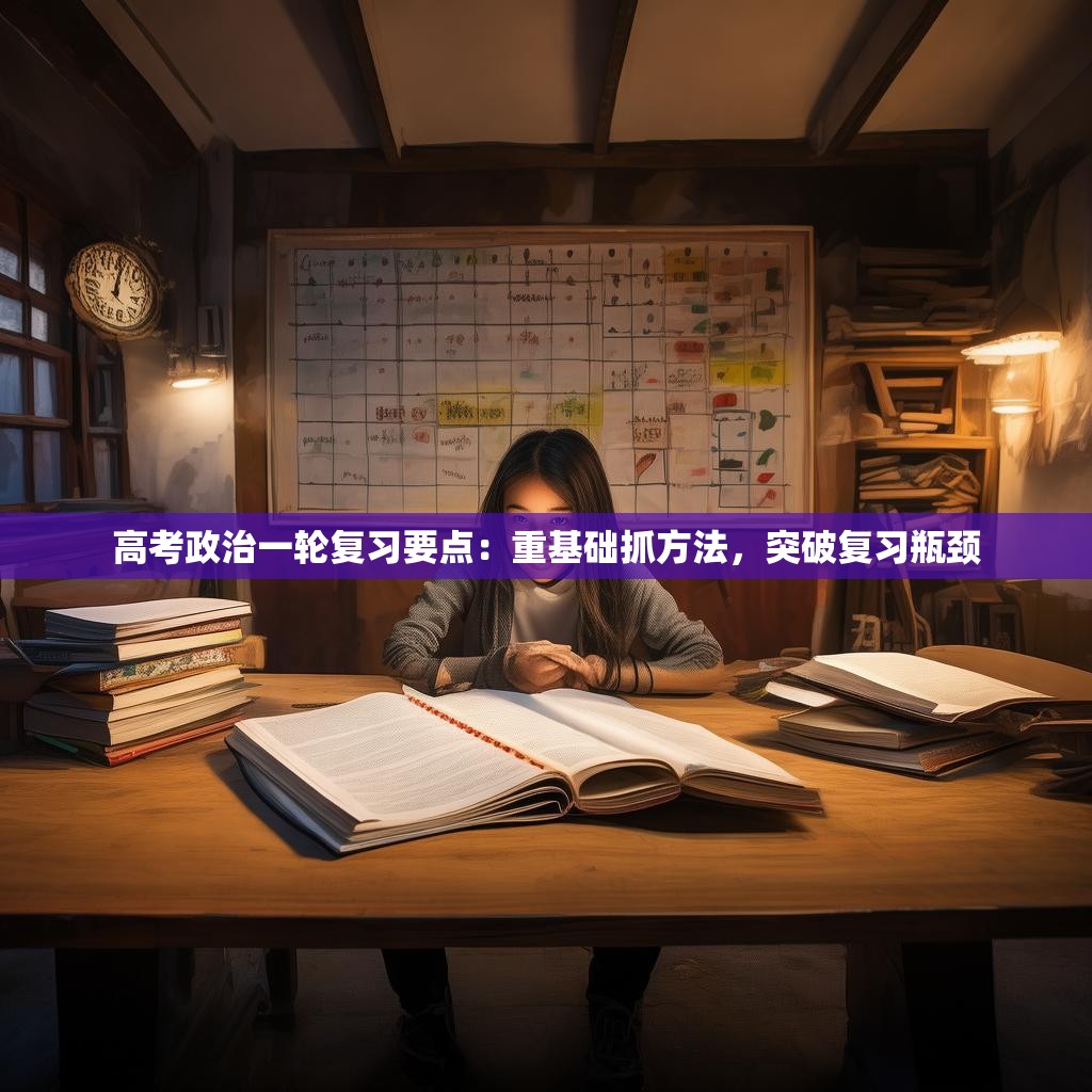 高考政治一轮复习要点：重基础抓方法，突破复习瓶颈