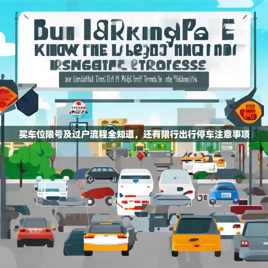 买车位限号及过户流程全知道，还有限行出行停车注意事项