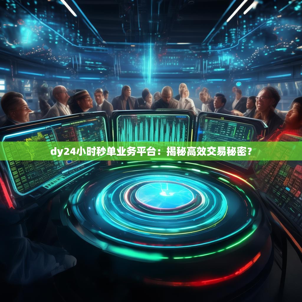 dy24小时秒单业务平台：揭秘高效交易秘密？