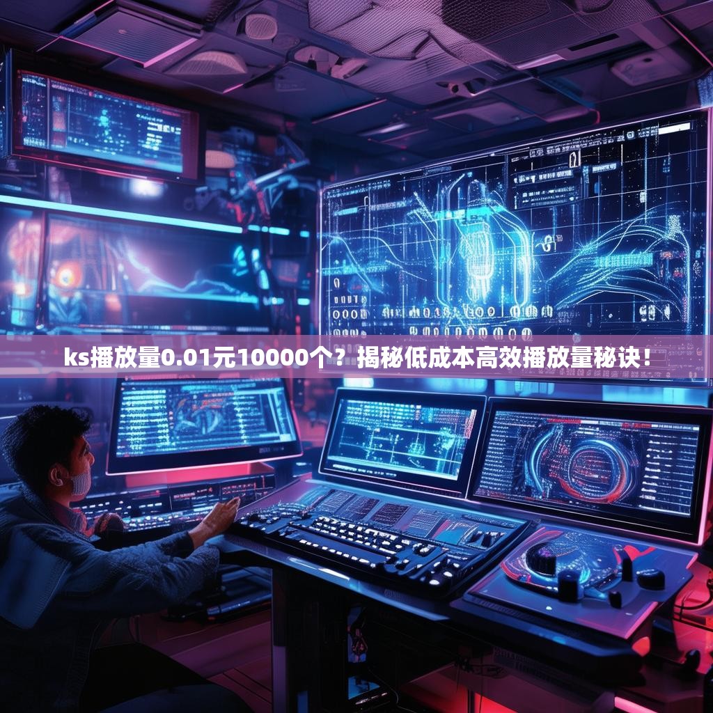 ks播放量0.01元10000个？揭秘低成本高效播放量秘诀！