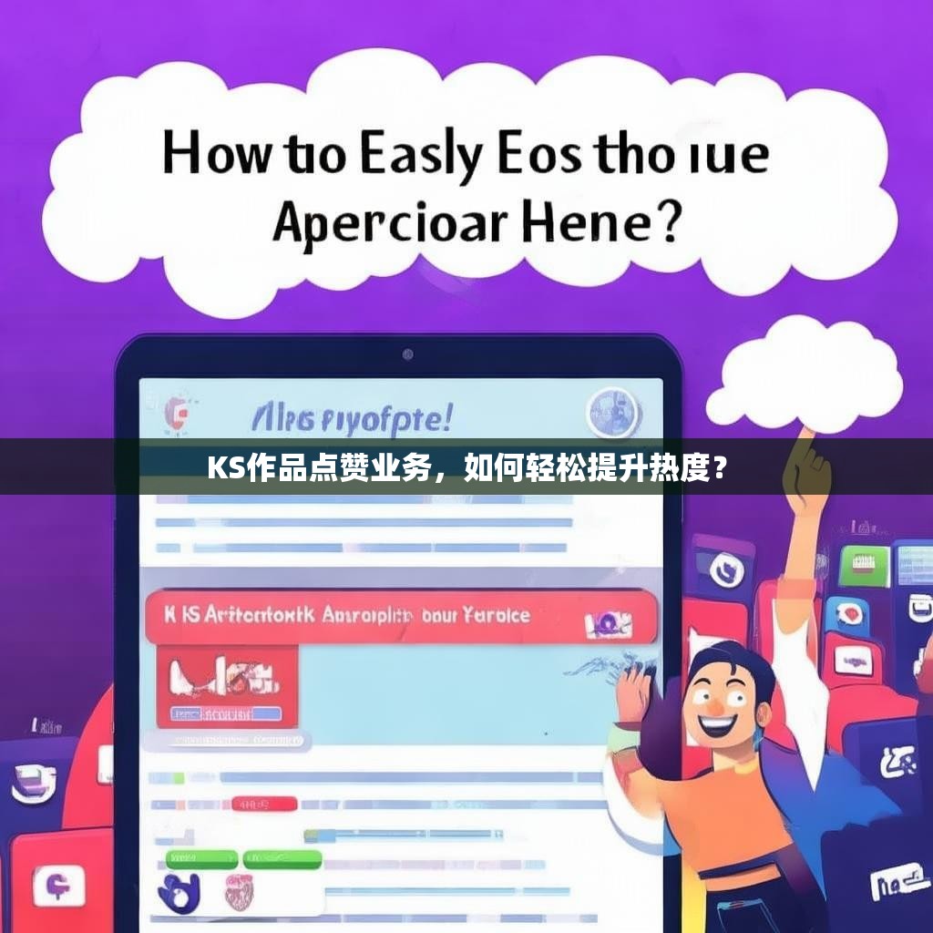 KS作品点赞业务，如何轻松提升热度？