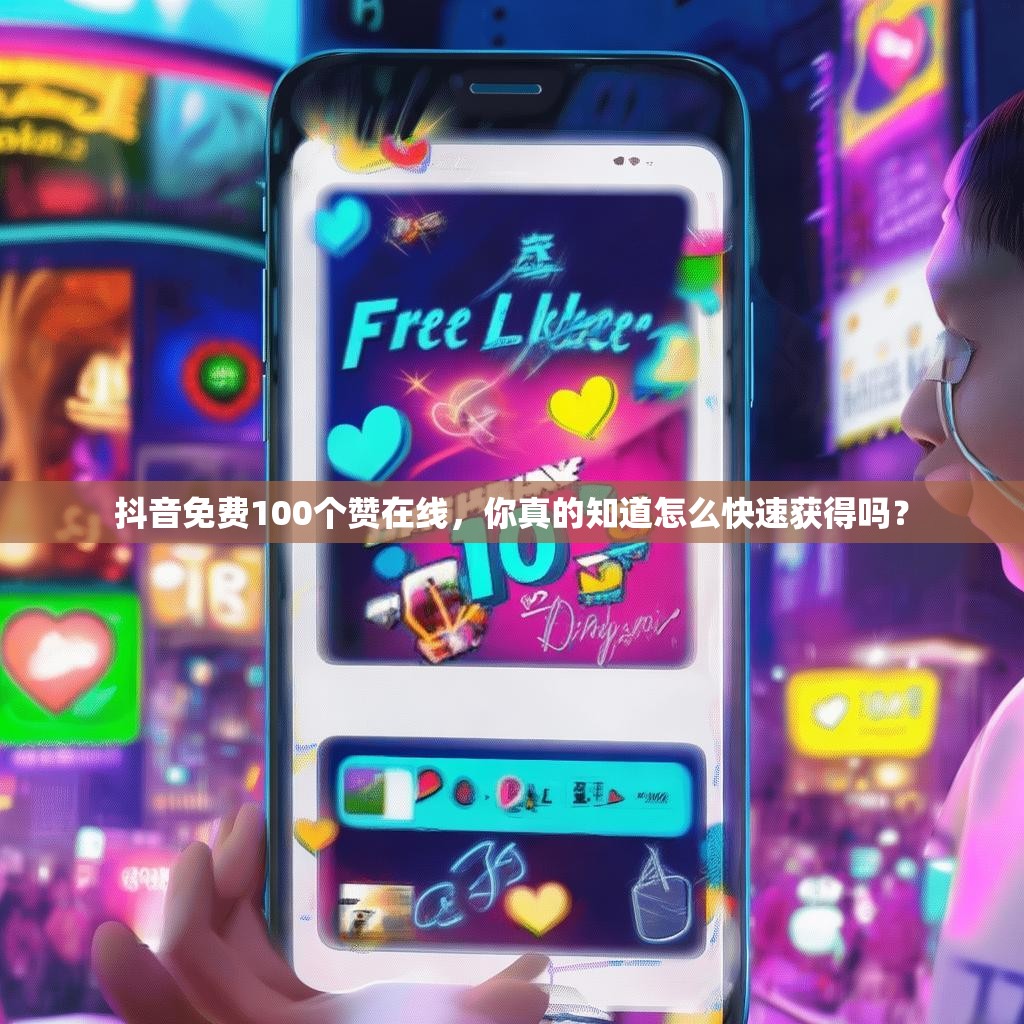 抖音免费100个赞在线，你真的知道怎么快速获得吗？