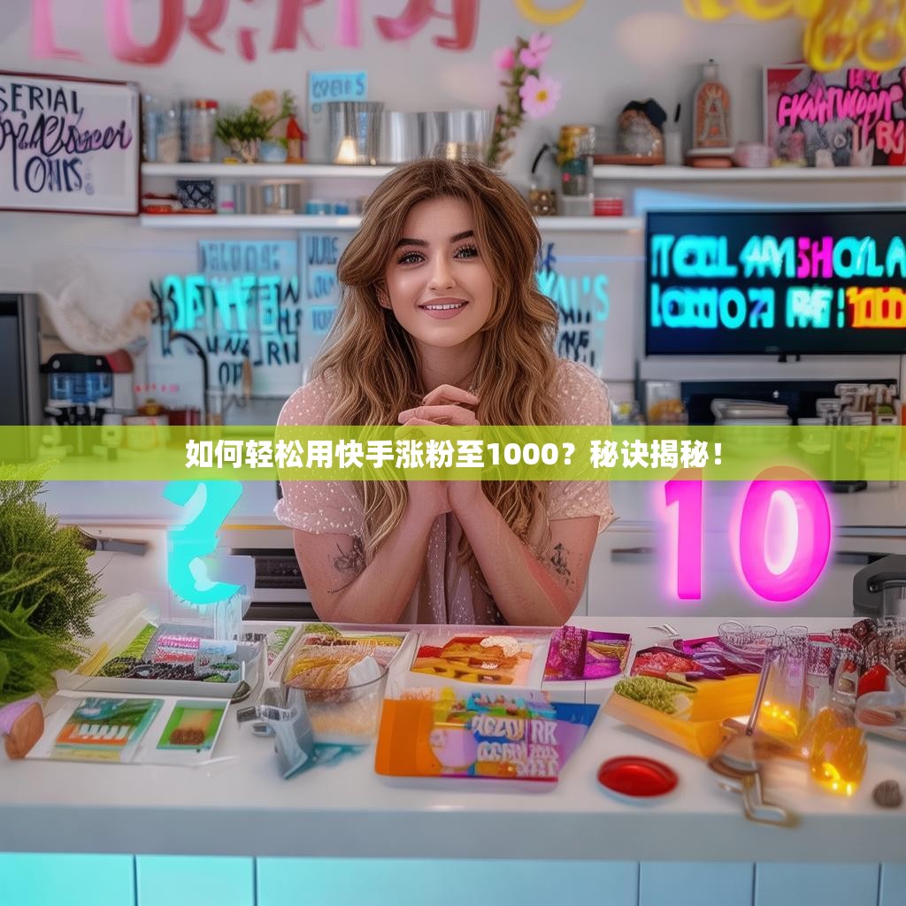 如何轻松用快手涨粉至1000？秘诀揭秘！