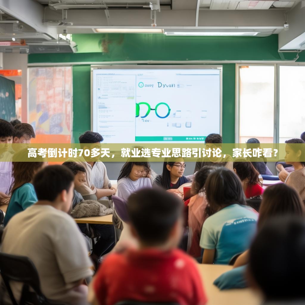 高考倒计时70多天，就业选专业思路引讨论，家长咋看？