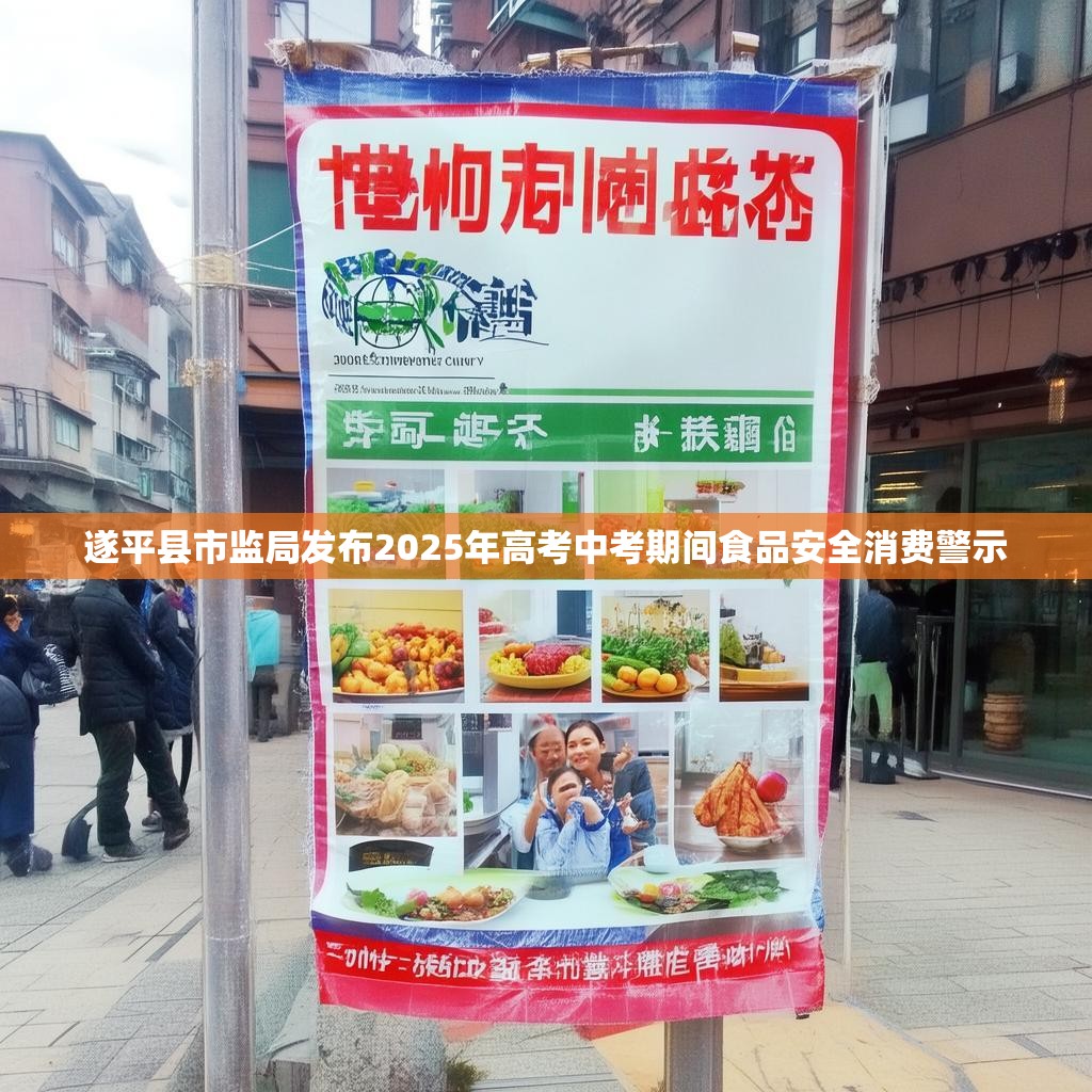 遂平县市监局发布2025年高考中考期间食品安全消费警示