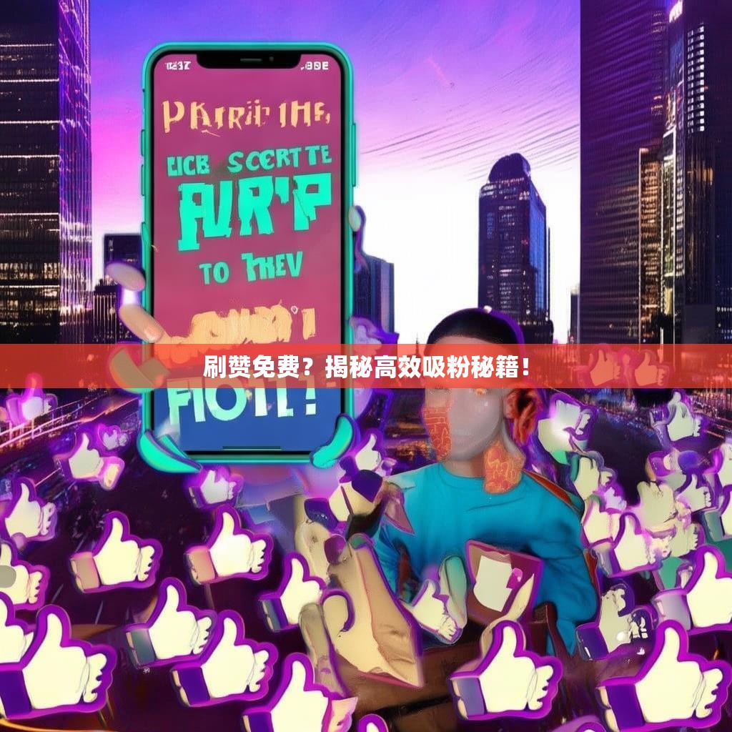 刷赞免费？揭秘高效吸粉秘籍！