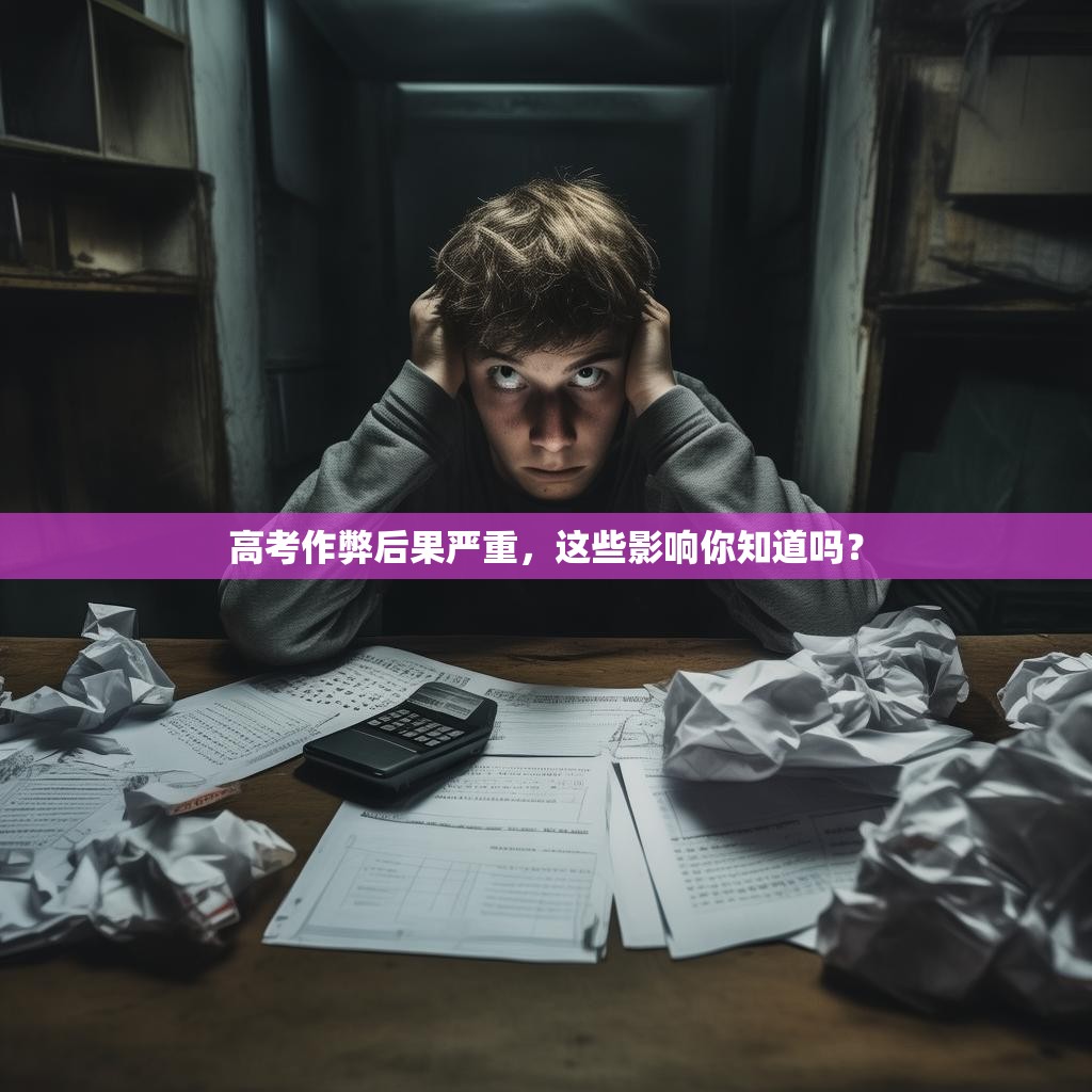 高考作弊后果严重，这些影响你知道吗？