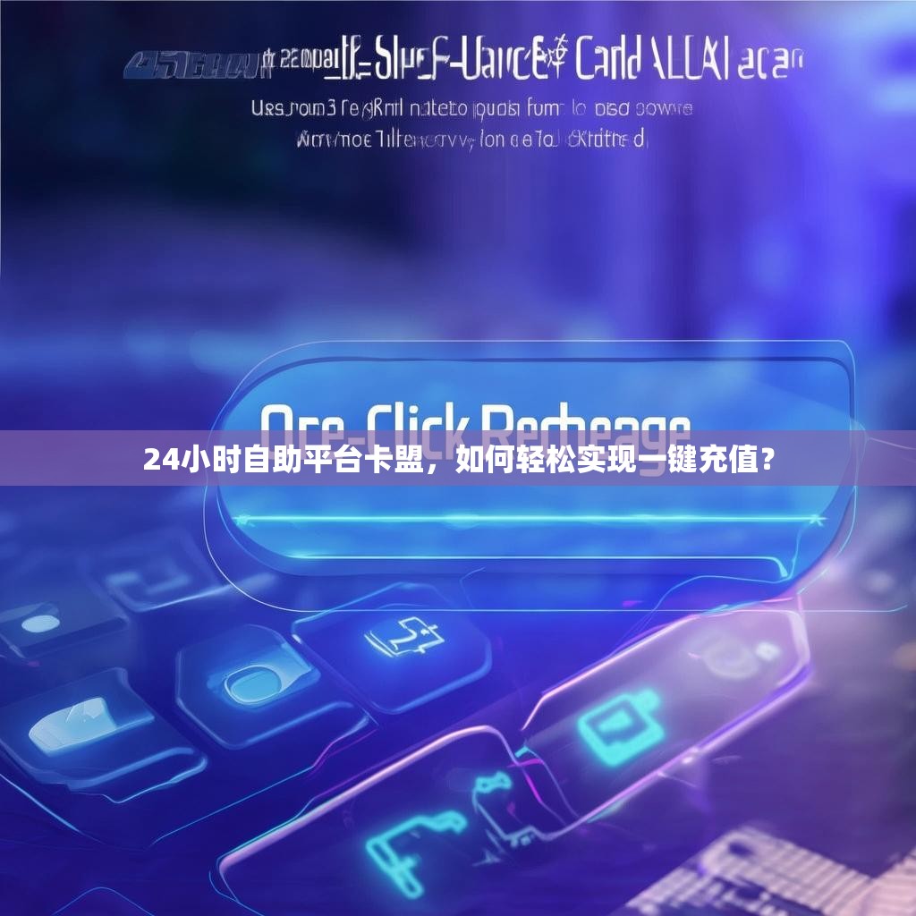 24小时自助平台卡盟，如何轻松实现一键充值？