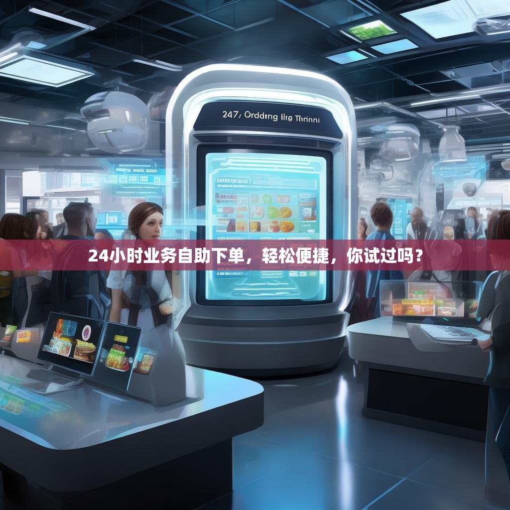 24小时业务自助下单，轻松便捷，你试过吗？