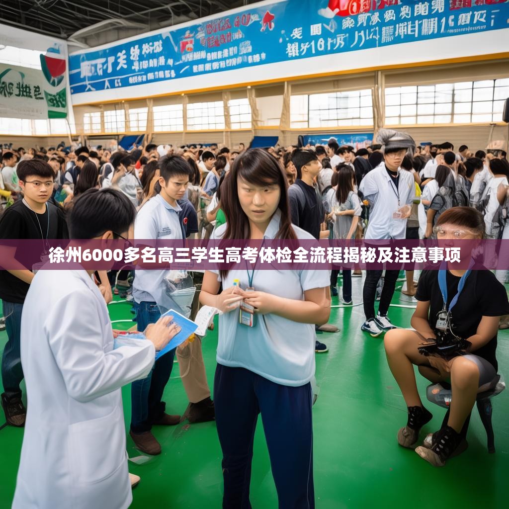徐州6000多名高三学生高考体检全流程揭秘及注意事项