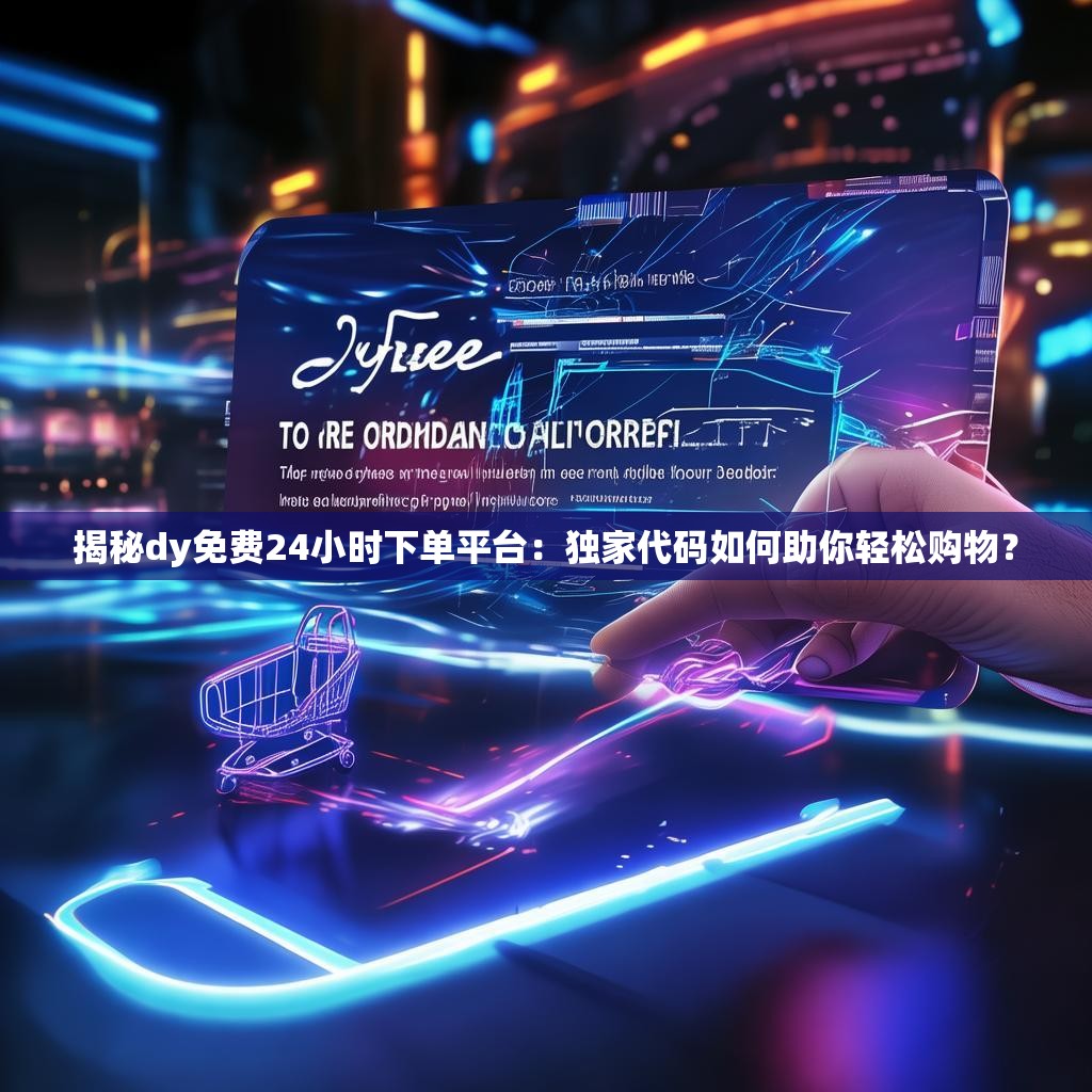 揭秘dy免费24小时下单平台：独家代码如何助你轻松购物？