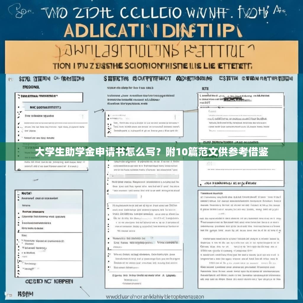大学生助学金申请书怎么写？附10篇范文供参考借鉴