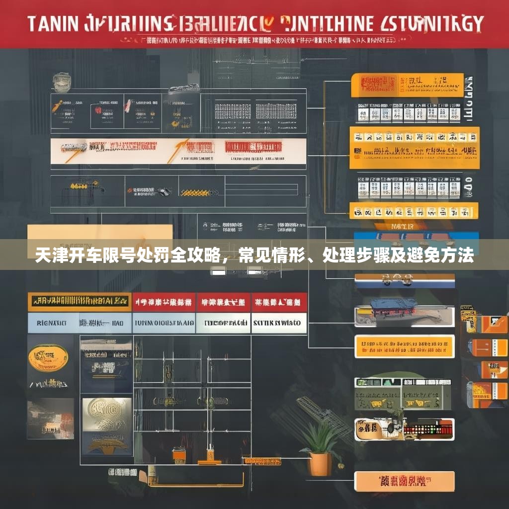 天津开车限号处罚全攻略，常见情形、处理步骤及避免方法