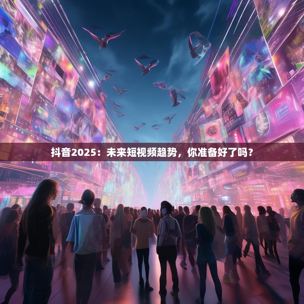 抖音2025：未来短视频趋势，你准备好了吗？
