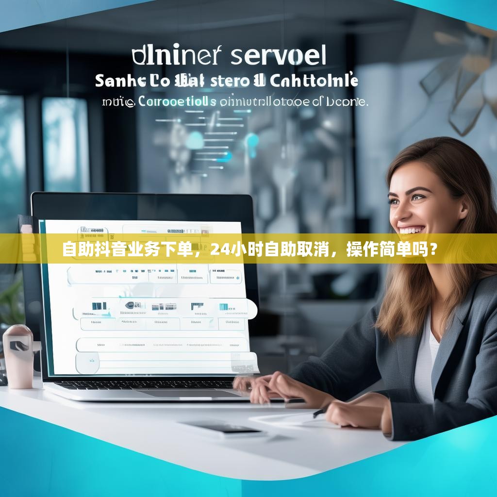 自助抖音业务下单，24小时自助取消，操作简单吗？