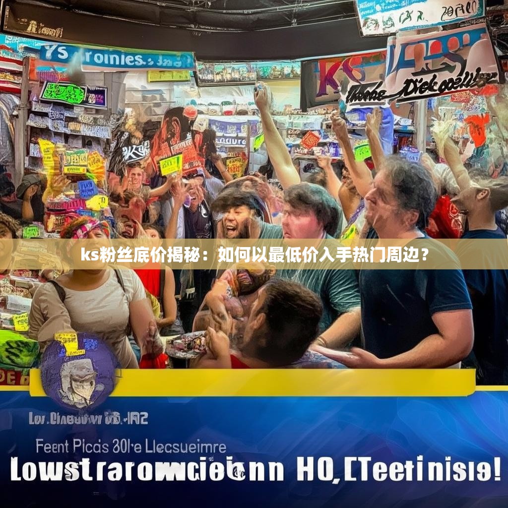 ks粉丝底价揭秘：如何以最低价入手热门周边？