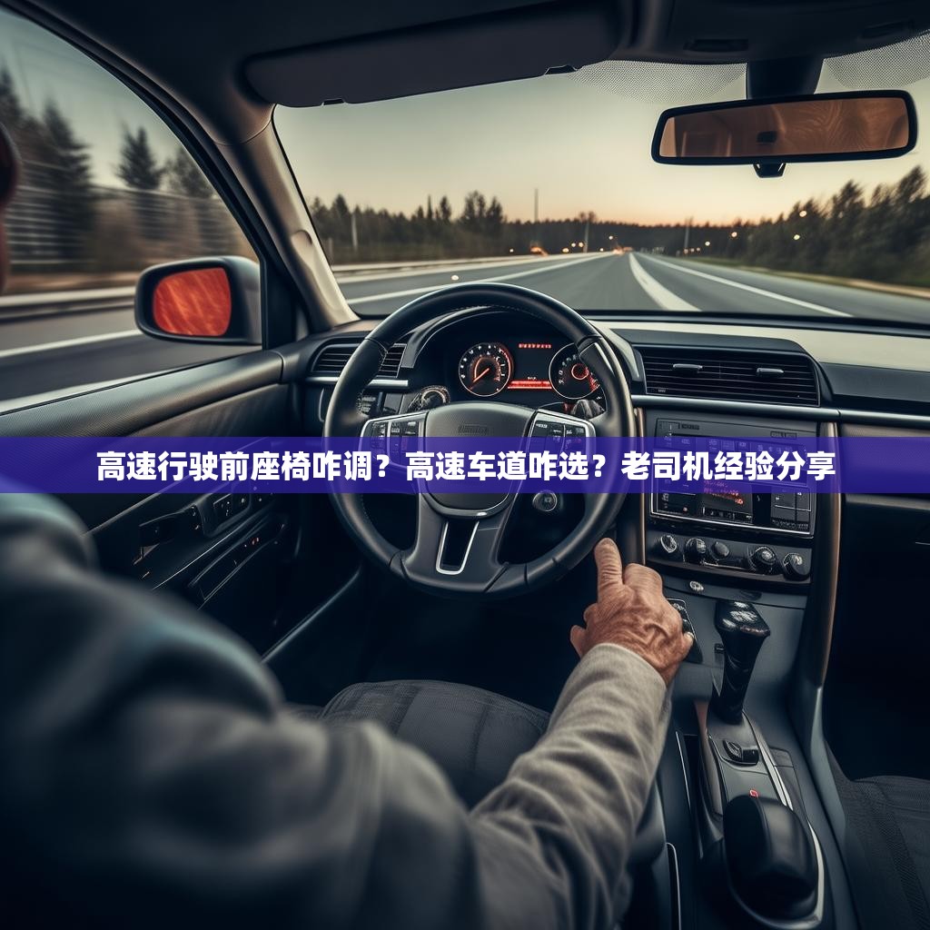 高速行驶前座椅咋调？高速车道咋选？老司机经验分享