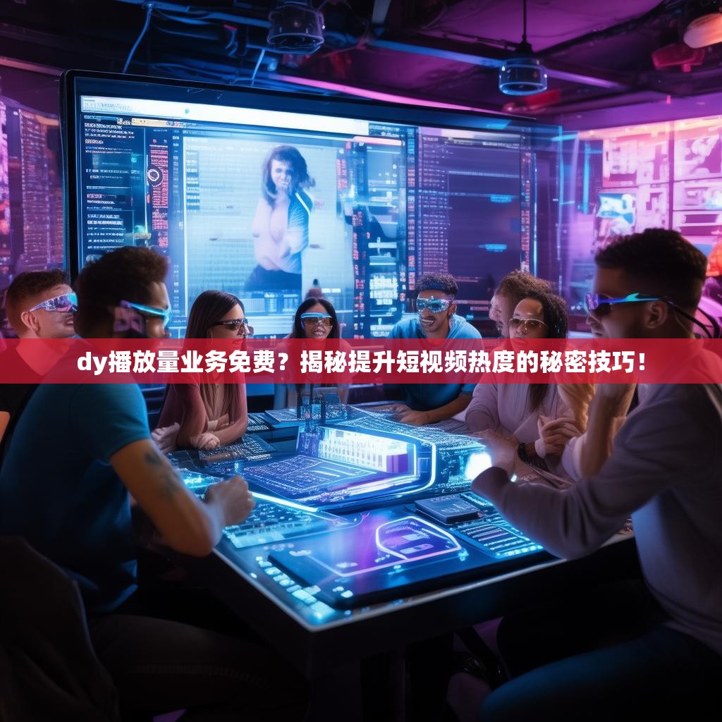 dy播放量业务免费？揭秘提升短视频热度的秘密技巧！