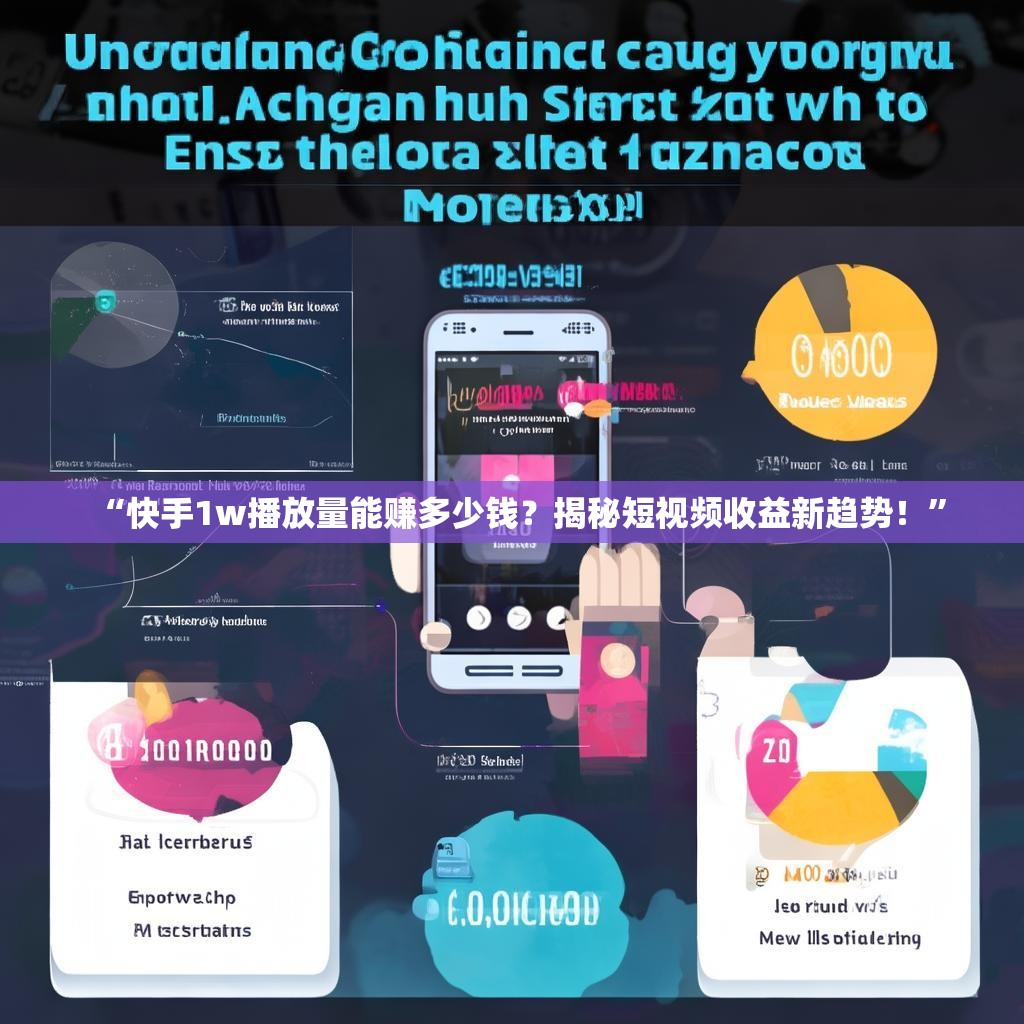 “快手1w播放量能赚多少钱？揭秘短视频收益新趋势！”