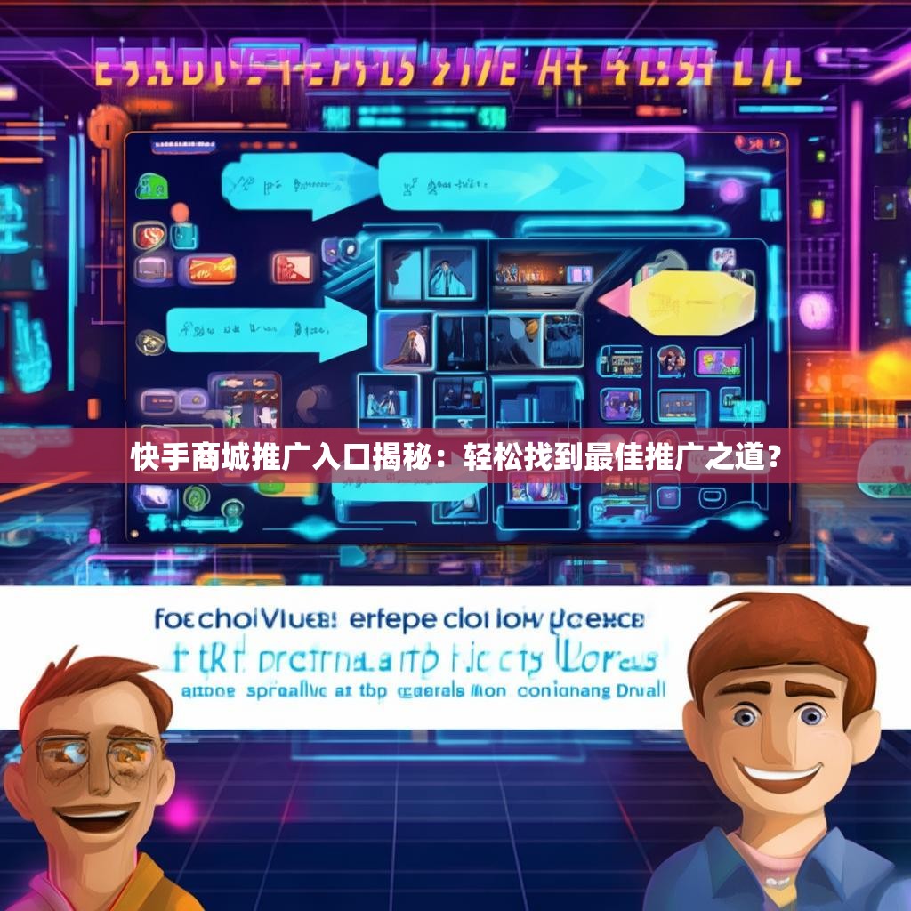 快手商城推广入口揭秘：轻松找到最佳推广之道？