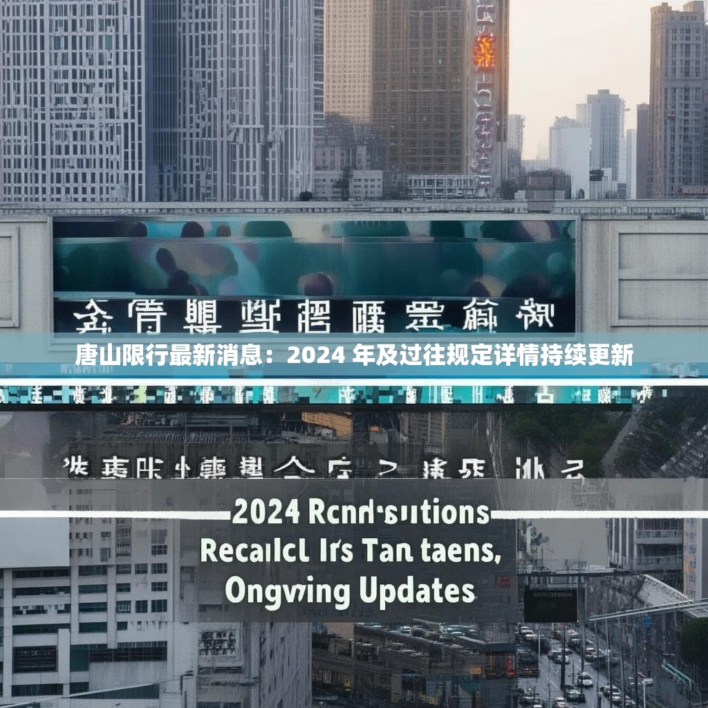 唐山限行最新消息：2024 年及过往规定详情持续更新