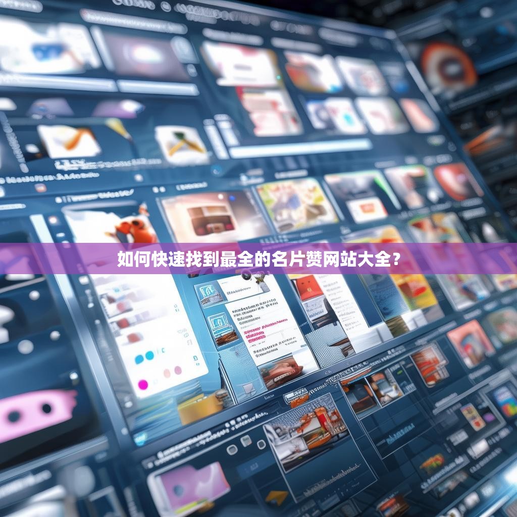 如何快速找到最全的名片赞网站大全？
