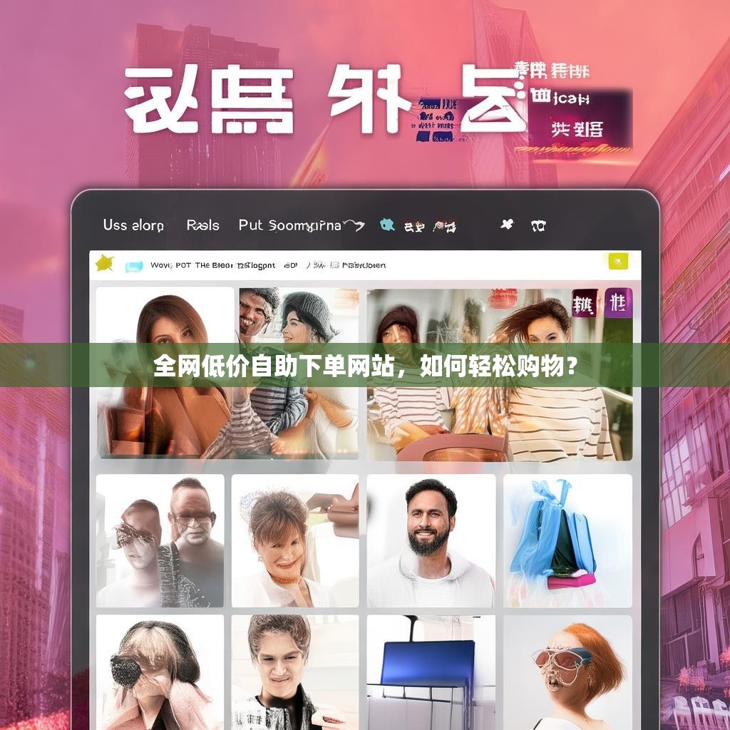全网低价自助下单网站，如何轻松购物？