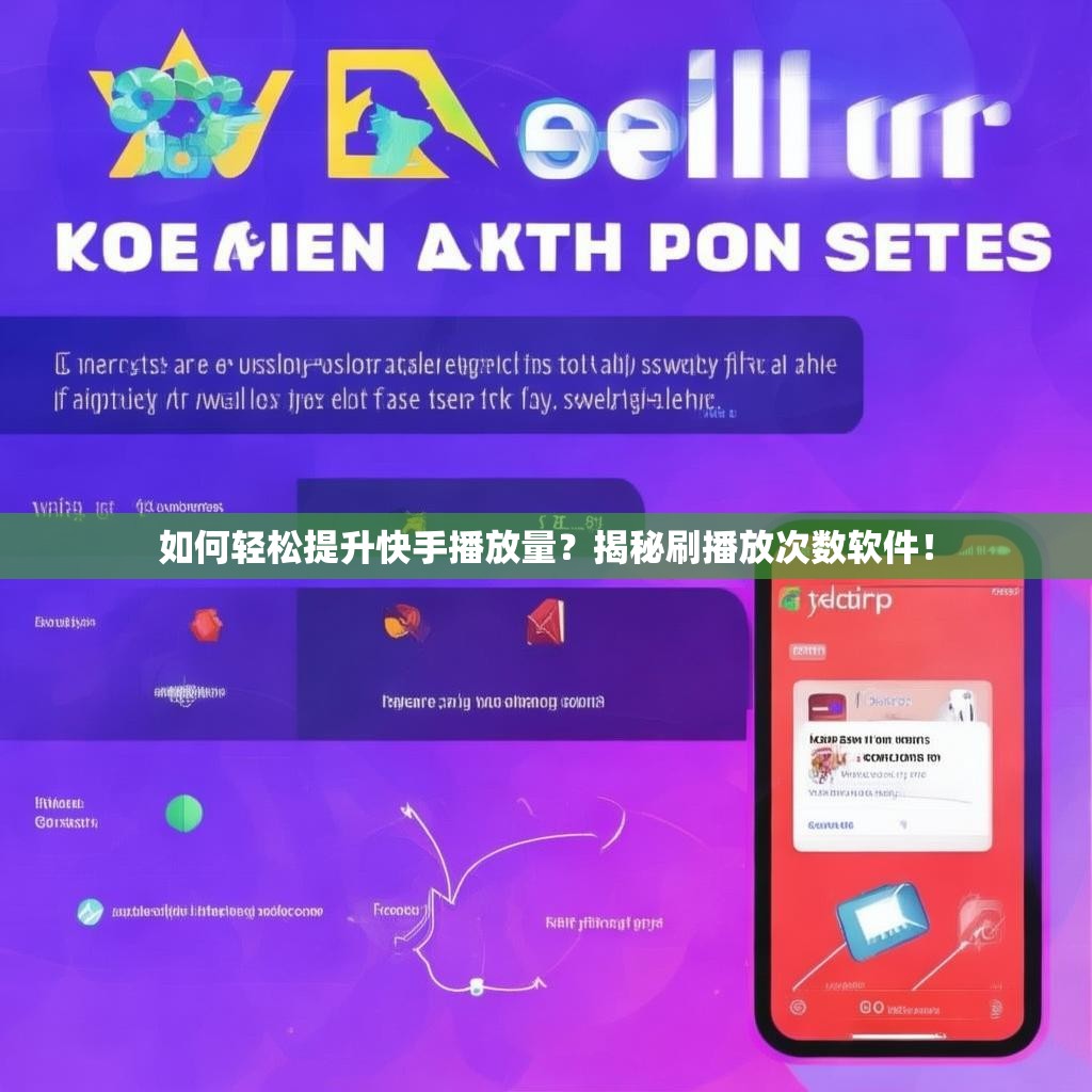 如何轻松提升快手播放量？揭秘刷播放次数软件！