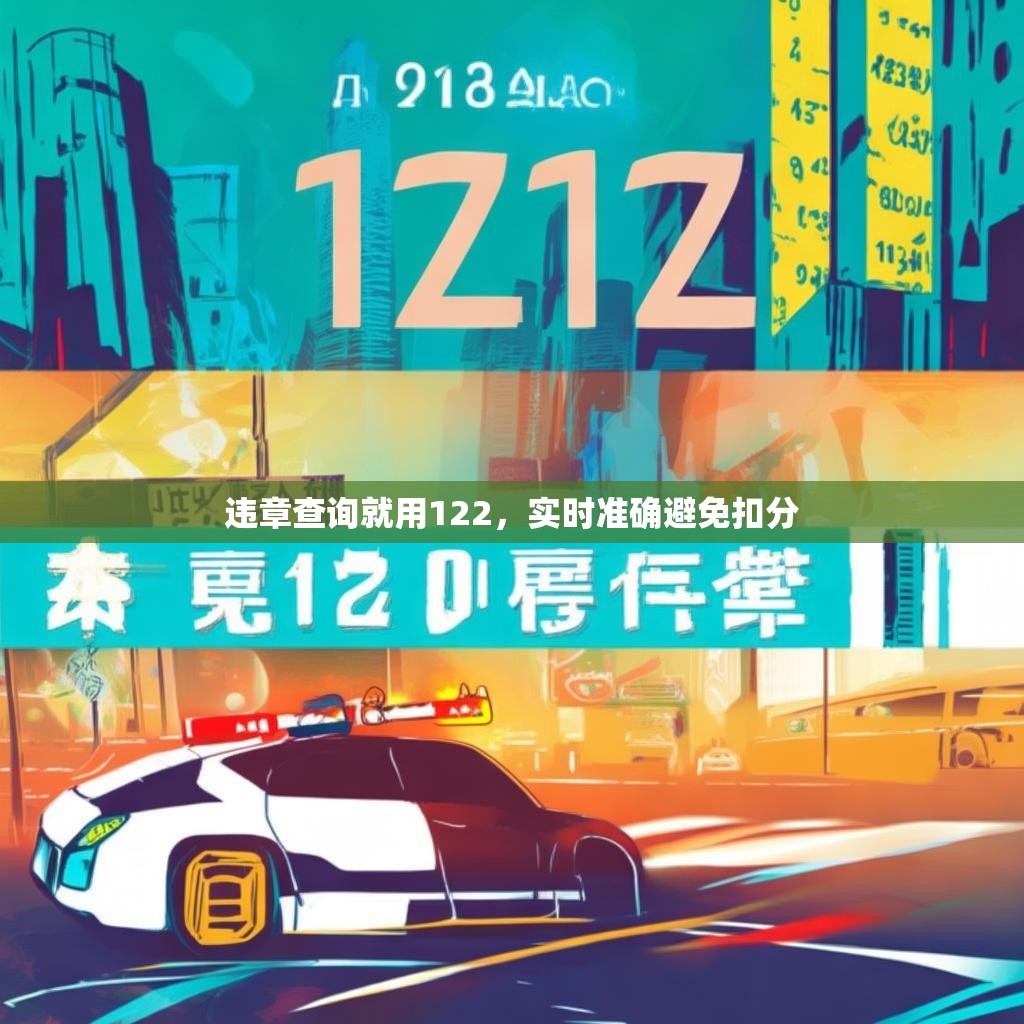 违章查询就用122，实时准确避免扣分