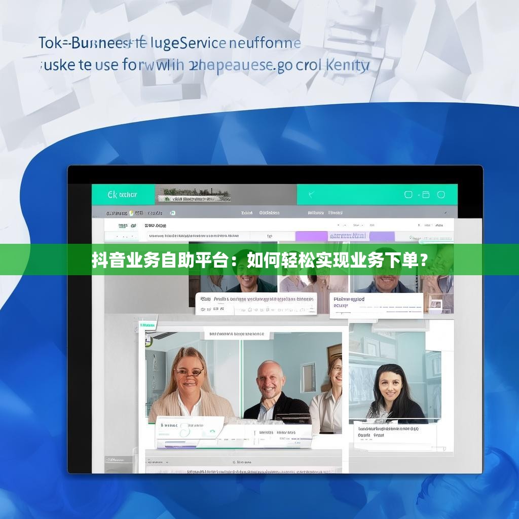 抖音业务自助平台：如何轻松实现业务下单？