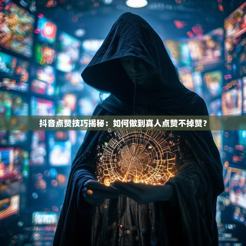 抖音点赞技巧揭秘：如何做到真人点赞不掉赞？