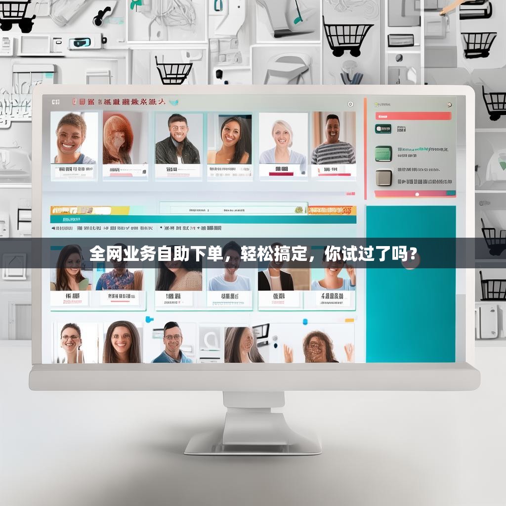 全网业务自助下单，轻松搞定，你试过了吗？