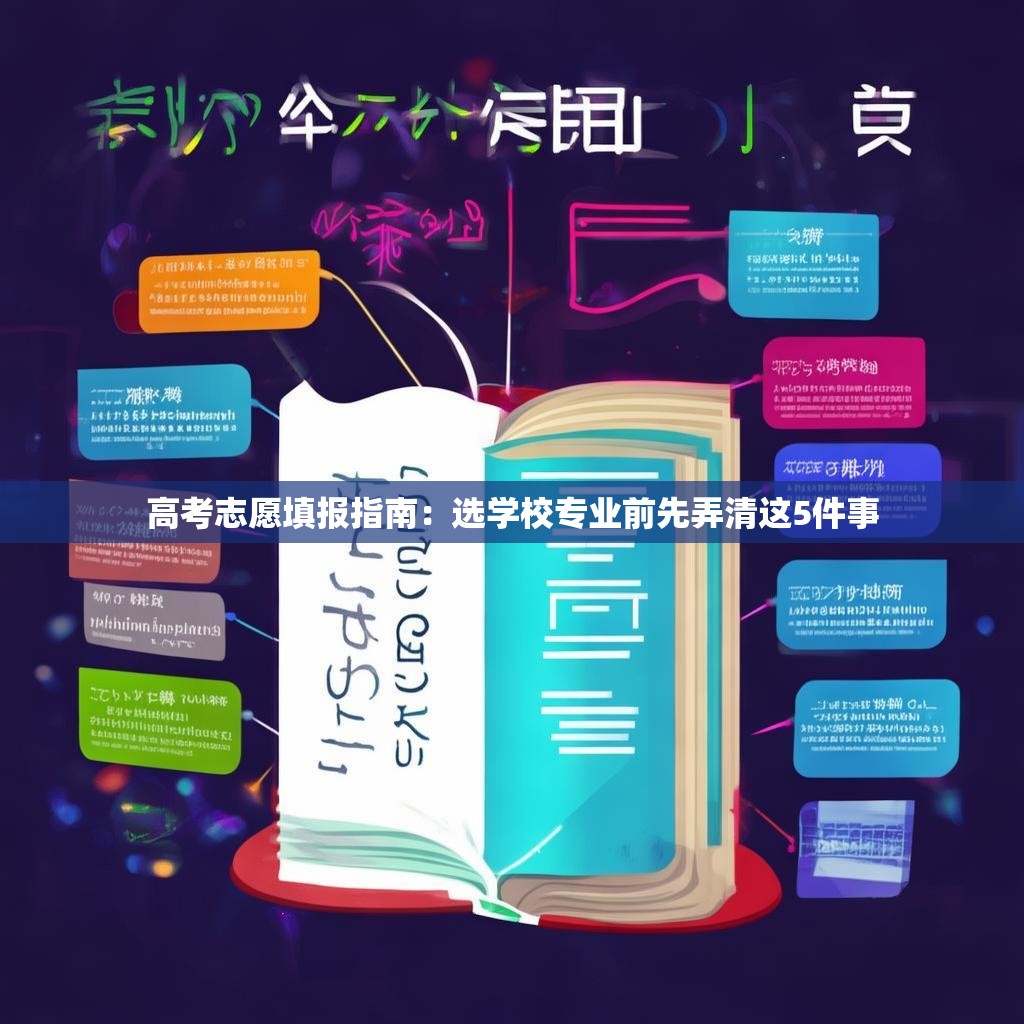高考志愿填报指南：选学校专业前先弄清这5件事