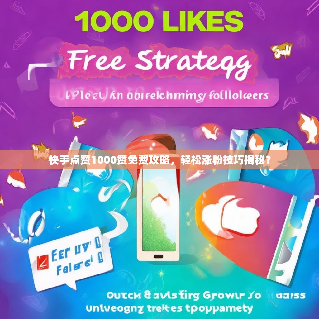 快手点赞1000赞免费攻略，轻松涨粉技巧揭秘？
