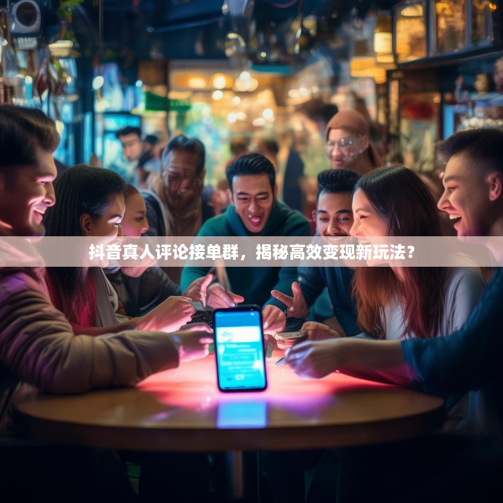 抖音真人评论接单群，揭秘高效变现新玩法？