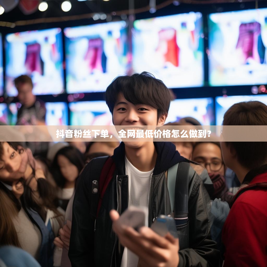 抖音粉丝下单，全网最低价格怎么做到？