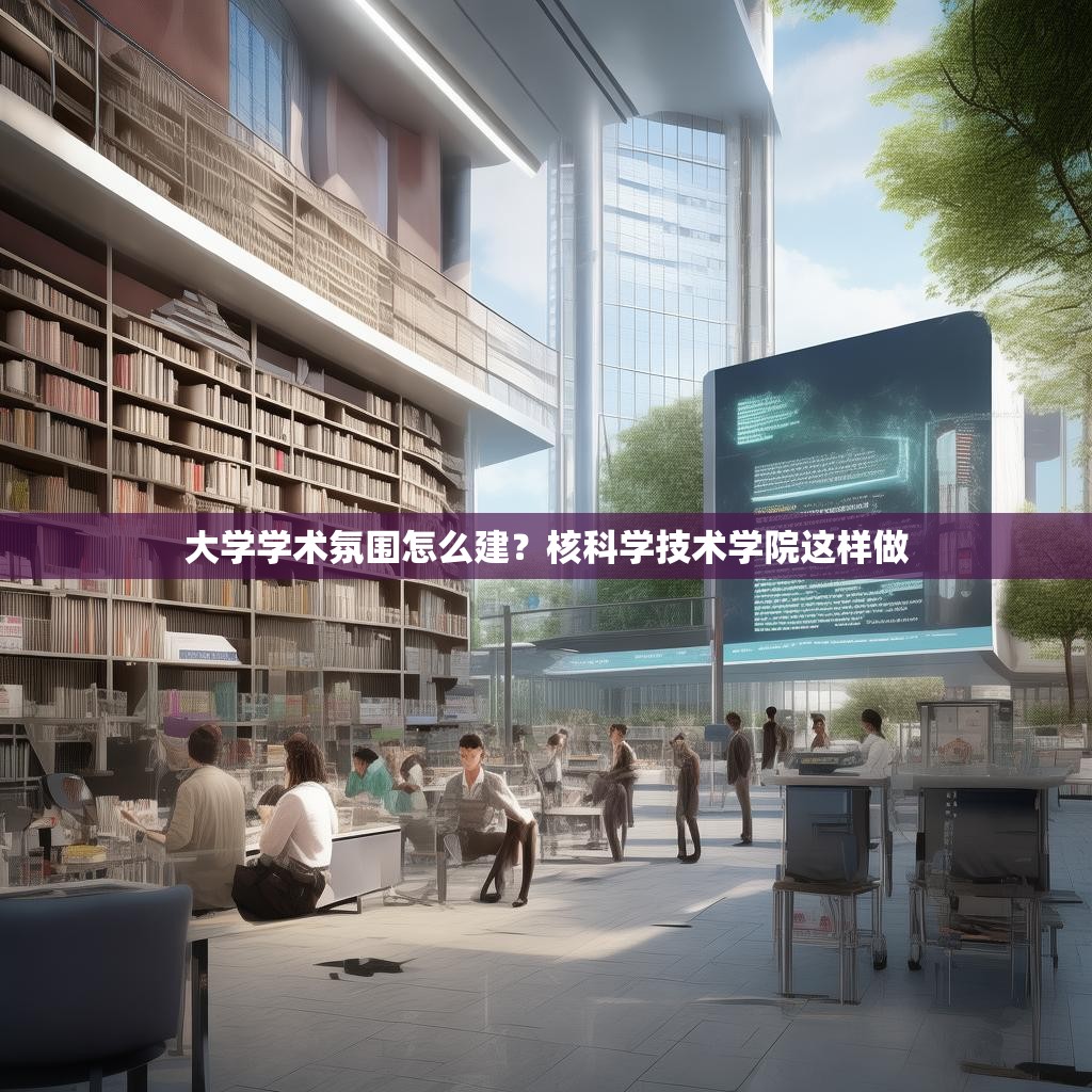 大学学术氛围怎么建？核科学技术学院这样做