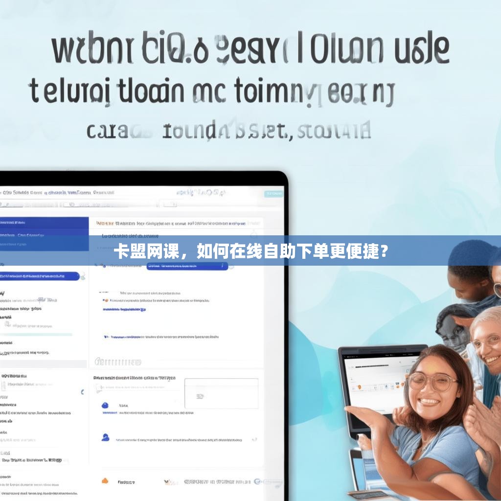 卡盟网课，如何在线自助下单更便捷？